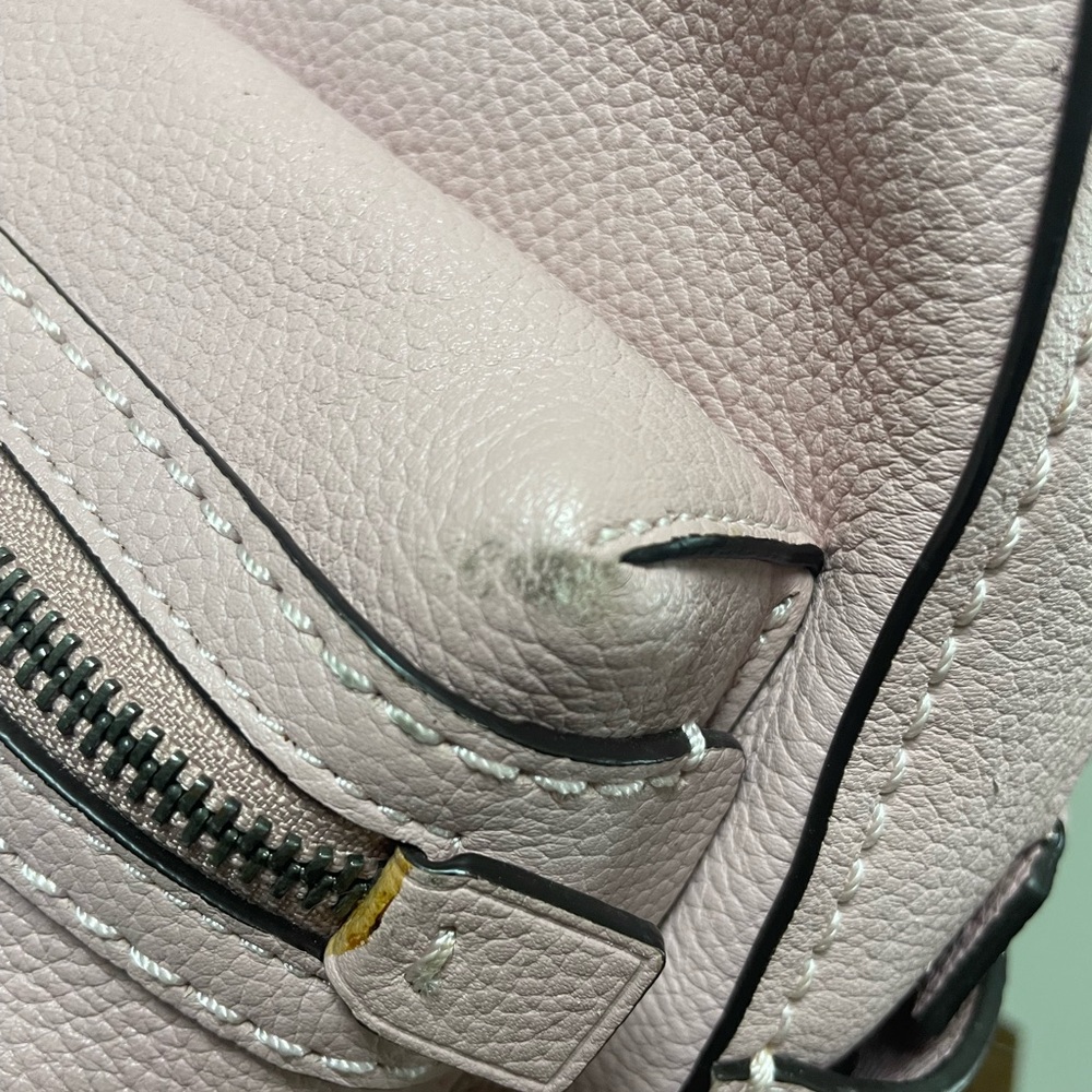 Pink Leather Backpack - Picture 8 of 10